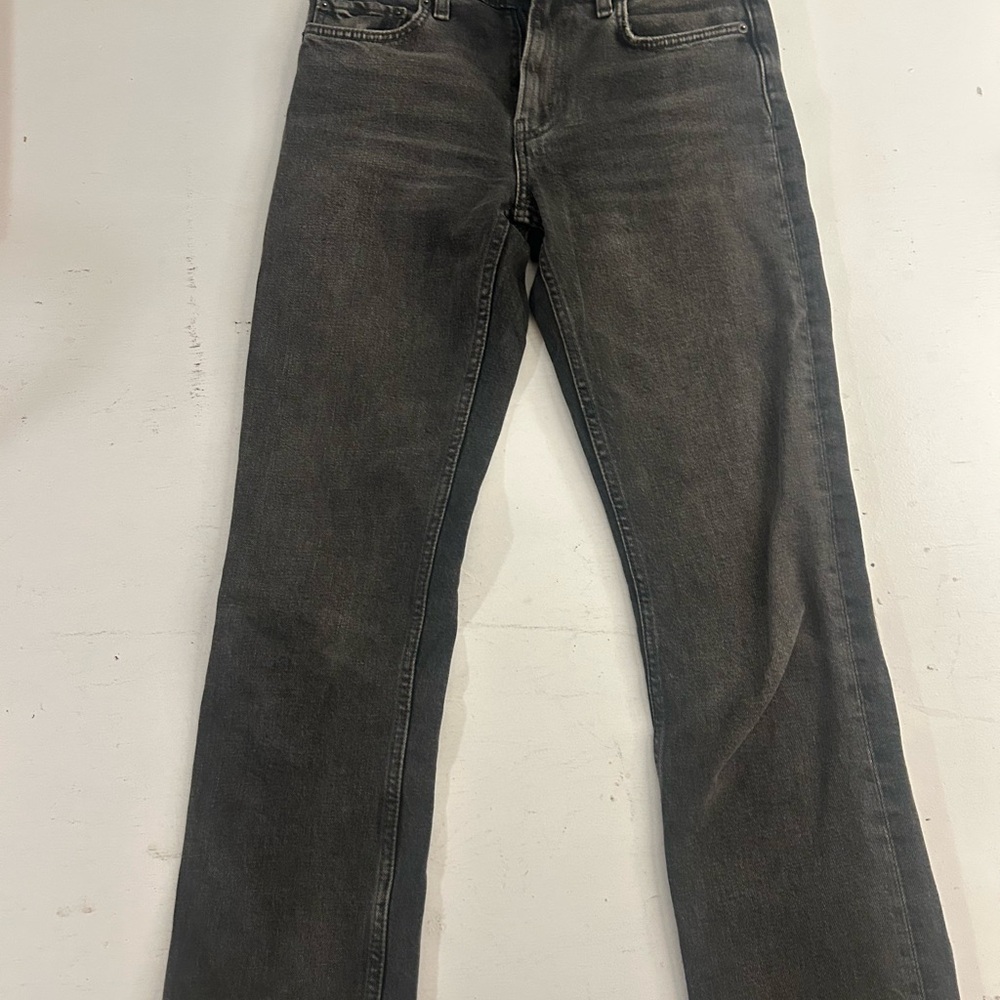 Zara Women’s  Charcoal Straight Jeans